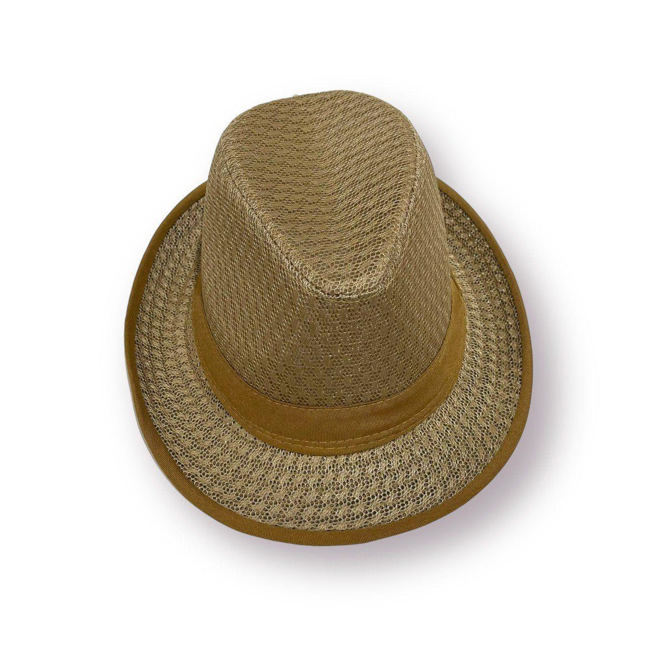  Mũ nón phớt Fedora nam vành nhỏ cao cấp AGANA nón cao bồi phong cách cổ điển pha lẫn hiện đại - Màu Nâu Nhạt - MFDN005 