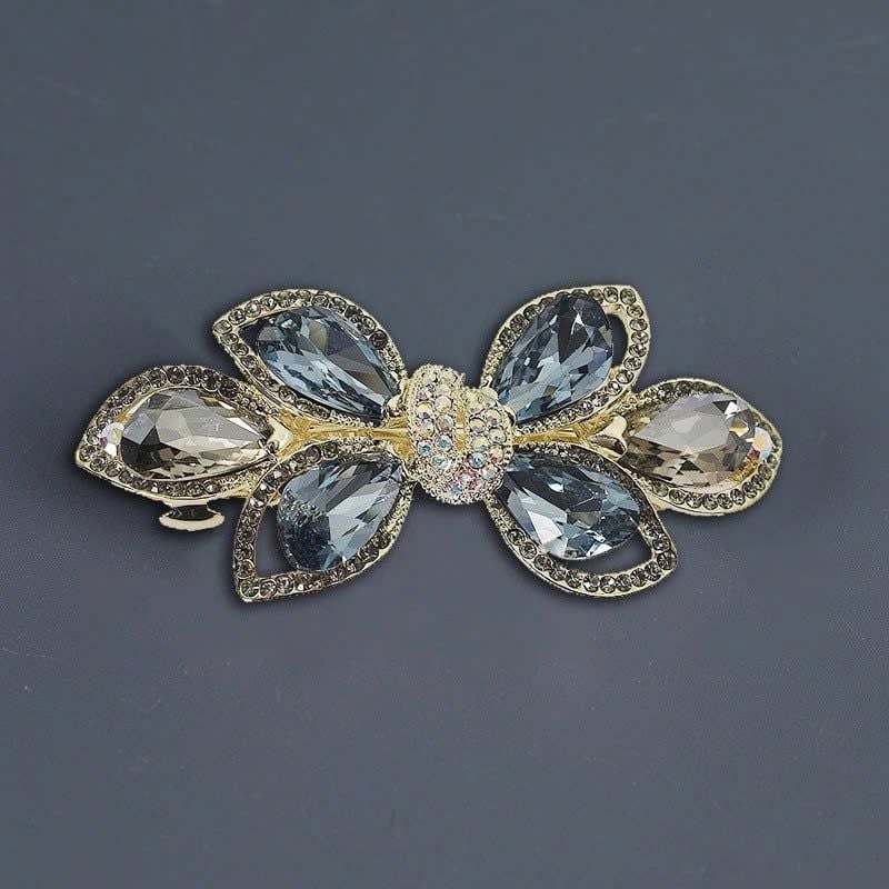  Quà tặng 20/11 cho sếp nữ, vợ, cô giáo, giáo viên nữ, mẹ và bạn gái, người yêu nữ quà tặng Kẹp (cặp) tóc cao cấp AGANA - Ghim kẹp tóc nữ đẹp đính đá hoa sang trọng phù hợp làm quà tặng mọi dịp - KDD107 