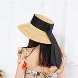  Mũ nón cói đi biển rộng vành tròn đẹp cho nữ vintage sợi tự nhiên cao cấp - NC446 