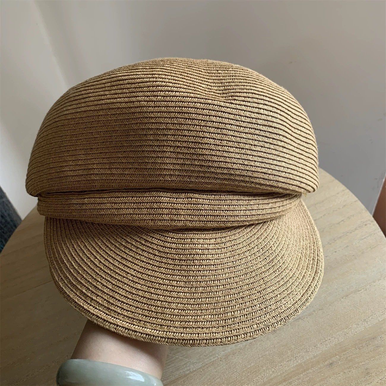  Quà tặng 20/10 cho sếp nữ, vợ, cô giáo, giáo viên nữ, mẹ và bạn gái, người yêu nữ quà tặng Mũ nón cói đi biển rộng vành tròn đẹp cho nữ AGANA - NC525 