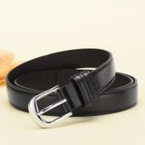  Thắt lưng nữ da bò thật AGANA dây nịt da thật đai váy da thật Hàn Quốc cao cấp phong cách hiện đại - DNT011 