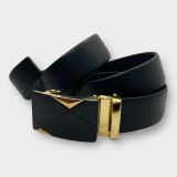  Quà tặng 20/10 cho đối tác nam, sếp nam, đồng nghiệp nam, người yêu nam ,bạn bè, anh trai hoặc người thân quà tặng Thắt lưng nam da bò thật khóa tự động hợp kim chống rỉ AGANA dây nịt nam cao cấp khóa lỗ kim da bò bền bỉ thời trang - Màu Đen - DNN015 