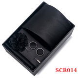  Set cà vạt nam 4 món cao cấp làm quà tặng, caravat đẹp sang trọng - SCR014 