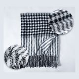  Khăn quàng choàng cổ len Cashmere AGANA giữ ấm cao cấp phong cách châu Âu Mỹ sang trọng 