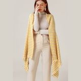  Khăn quàng choàng cổ len Cashmere AGANA giữ ấm cao cấp phong cách châu Âu Mỹ sang trọng 