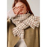  Khăn quàng choàng cổ len Cashmere AGANA giữ ấm cao cấp phong cách châu Âu Mỹ sang trọng 