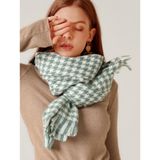  Khăn quàng choàng cổ len Cashmere AGANA giữ ấm cao cấp phong cách châu Âu Mỹ sang trọng 