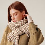  Khăn quàng choàng cổ len Cashmere AGANA giữ ấm cao cấp phong cách châu Âu Mỹ sang trọng 