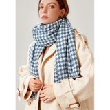  Khăn quàng choàng cổ len Cashmere AGANA giữ ấm cao cấp phong cách châu Âu Mỹ sang trọng 