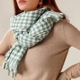  Khăn quàng choàng cổ len Cashmere AGANA giữ ấm cao cấp phong cách châu Âu Mỹ sang trọng 