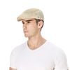  Mũ nón beret nam cao cấp AGANA mũ nồi nam phong cách Newboy cổ điển pha lẫn hiện đại - Màu Be - MBRN001 