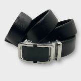  Quà tặng 20/10 cho đối tác nam, sếp nam, đồng nghiệp nam, người yêu nam ,bạn bè, anh trai hoặc người thân quà tặng Thắt lưng nam da bò thật khóa tự động hợp kim chống rỉ AGANA dây nịt nam cao cấp khóa lỗ kim da bò bền bỉ thời trang - Màu Đen - DNN008 