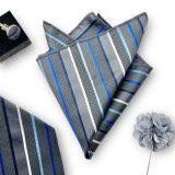  Set cà vạt nam 4 món cao cấp làm quà tặng, caravat đẹp sang trọng - SCR024 