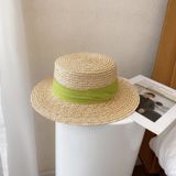  Mũ nón cói đi biển rộng vành tròn đẹp cho nữ vintage sợi tự nhiên cao cấp AGANA 