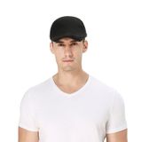  Mũ nón beret nam cao cấp AGANA mũ nồi nam phong cách Newboy cổ điển pha lẫn hiện đại - Màu Đen - MBRN001 