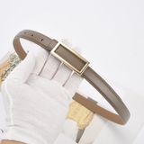  Thắt lưng nữ da bò thật AGANA dây nịt da thật đai váy da thật Hàn Quốc cao cấp phong cách hiện đại - DNT014 