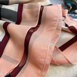  Quà tặng 20/10 cho sếp nữ, vợ, cô giáo, giáo viên nữ, mẹ và bạn gái, người yêu nữ quà tặng Khăn quàngchoàng cổ lụa cao cấp cho nữ văn phòng sở đẹp màu da cam AGANA - KS189 