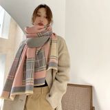  Khăn quàng choàng cổ len Cashmere giữ ấm cao cấp phong cách Hàn Quốc đẹp sang trọng - KC412 