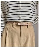  Thắt lưng nữ da bò thật AGANA dây nịt da thật đai váy da thật Hàn Quốc cao cấp phong cách hiện đại - Màu Đen - DNT025 