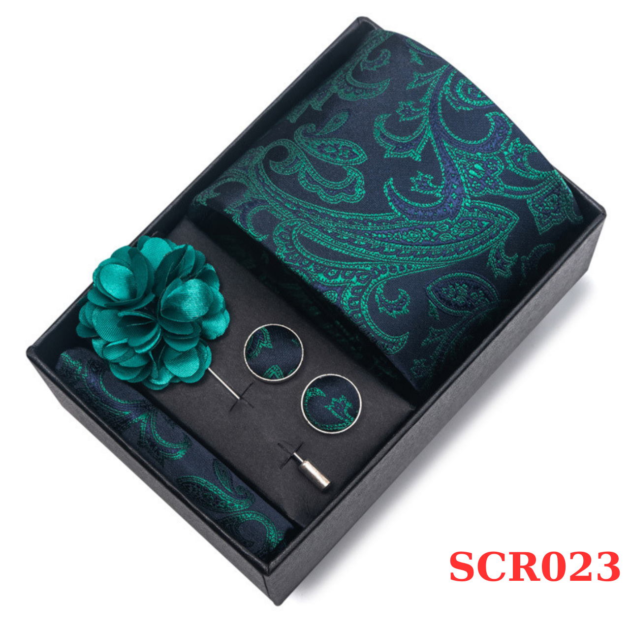  Quà tặng 20/10 cho đối tác nam, sếp nam, đồng nghiệp nam, người yêu nam ,bạn bè, anh trai hoặc người thân quà tặng Set cà vạt nam 4 món cao cấp làm quà tặng, caravat đẹp sang trọng - SCR023 