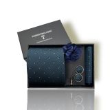  Quà tặng 20/10 cho đối tác nam, sếp nam, đồng nghiệp nam, người yêu nam ,bạn bè, anh trai hoặc người thân quà tặng Set cà vạt nam 4 món cao cấp làm quà tặng, caravat đẹp sang trọng - SCR016 