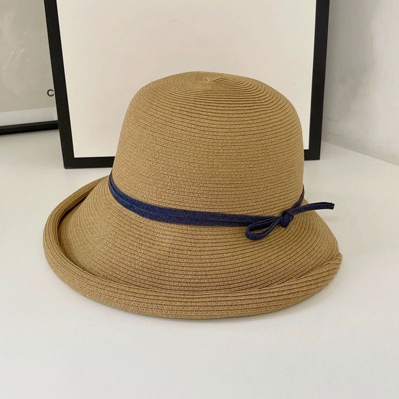  Quà tặng 20/10 cho sếp nữ, vợ, cô giáo, giáo viên nữ, mẹ và bạn gái, người yêu nữ quà tặng Mũ nón cói đi biển rộng vành tròn đẹp cho nữ AGANA - NC500 
