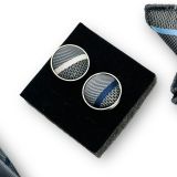  Set cà vạt nam 4 món cao cấp làm quà tặng, caravat đẹp sang trọng - SCR024 