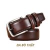Thắt lưng nam da bò thật khóa tự động hợp kim chống rỉ  dây nịt nam cao cấp khóa lỗ kim da bò bền bỉ thời trang - DNN027