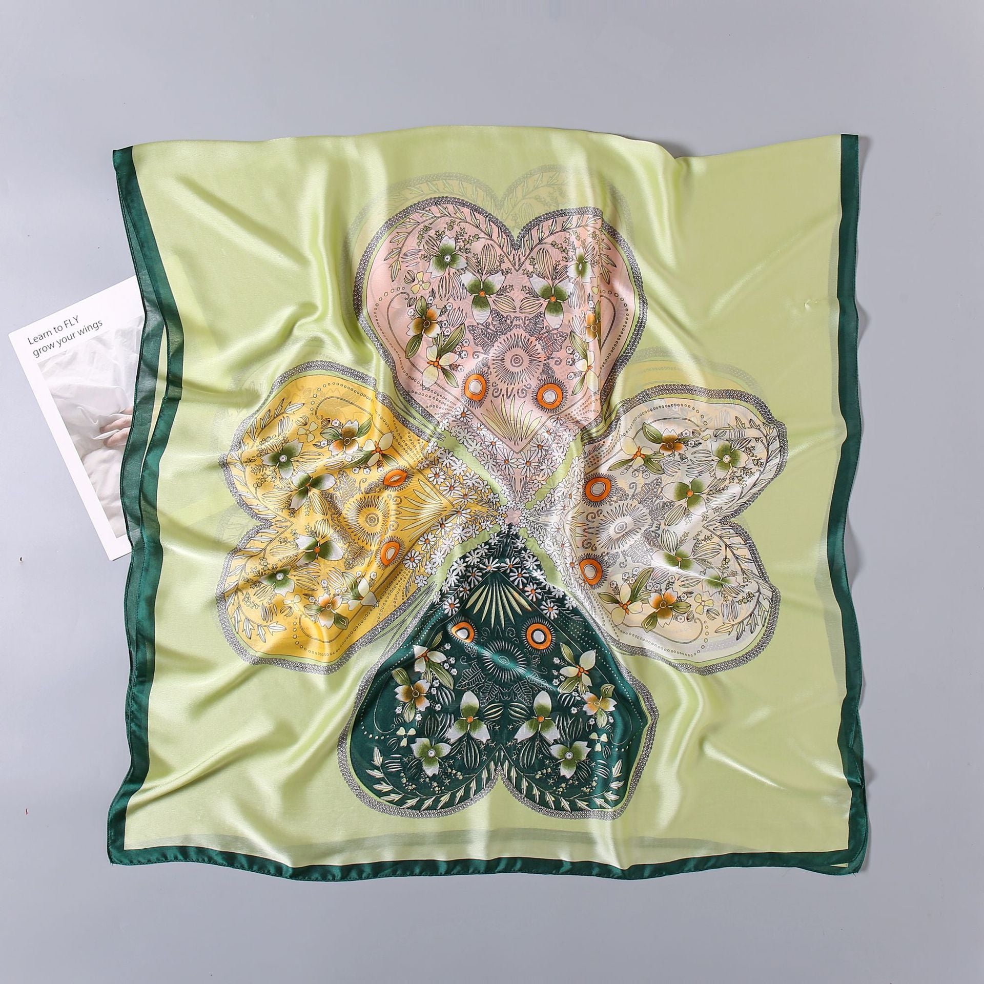  Quà tặng 20/11 cho sếp nữ, vợ, cô giáo, giáo viên nữ, mẹ và bạn gái, người yêu nữ quà tặng Khăn quàngchoàng cổ lụa cao cấp cho nữ văn phòng sở đẹp màu xanh AGANA - KS176 