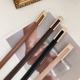  Thắt lưng nữ da bò thật AGANA dây nịt da thật đai váy da thật Hàn Quốc cao cấp phong cách hiện đại - DNT007 