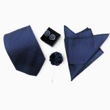  Quà tặng 20/10 cho đối tác nam, sếp nam, đồng nghiệp nam, người yêu nam ,bạn bè, anh trai hoặc người thân quà tặng Set cà vạt nam 4 món cao cấp làm quà tặng, caravat đẹp sang trọng - SCR027 