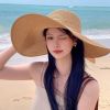Quà tặng 20/11 cho sếp nữ, vợ, cô giáo, giáo viên nữ, mẹ và bạn gái, người yêu nữ quà tặng Mũ nón cói đi biển rộng vành tròn đẹp cho nữ AGANA - NC518