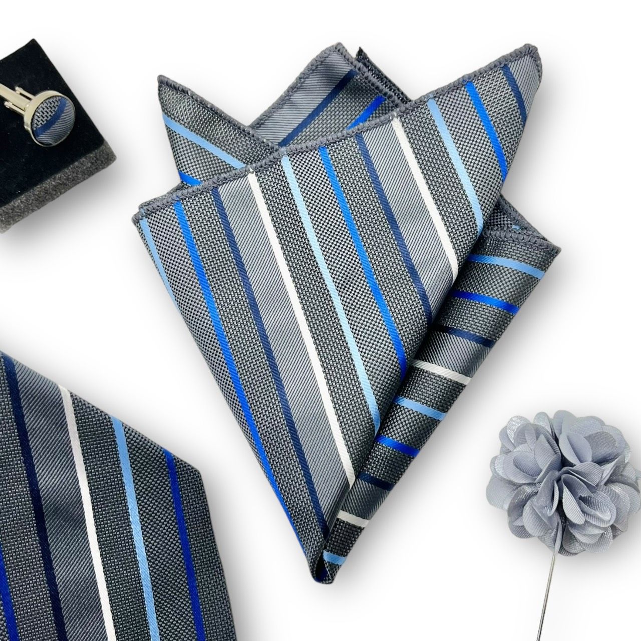  Quà tặng 20/10 cho đối tác nam, sếp nam, đồng nghiệp nam, người yêu nam ,bạn bè, anh trai hoặc người thân quà tặng Set cà vạt nam 4 món cao cấp làm quà tặng, caravat đẹp sang trọng - SCR024 