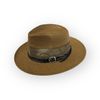  Quà tặng 20/11 cho đối tác nam, sếp nam, đồng nghiệp nam, người yêu nam ,bạn bè, anh trai hoặc người thân quà tặng Mũ nón phớt Fedora cói lưới thắt da dành cho nam cao cấp AGANA nón cao bồi phong cách cổ điển pha lẫn hiện đại - Màu Nâu Đậm - MFDN007 