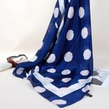  Quà tặng 20/11 cho sếp nữ, vợ, cô giáo, giáo viên nữ, mẹ và bạn gái, người yêu nữ quà tặng Khăn quàngchoàng cổ lụa cao cấp cho nữ văn phòng sở đẹp màu xanh AGANA - KS175 