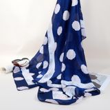  Quà tặng 20/11 cho sếp nữ, vợ, cô giáo, giáo viên nữ, mẹ và bạn gái, người yêu nữ quà tặng Khăn quàngchoàng cổ lụa cao cấp cho nữ văn phòng sở đẹp màu xanh AGANA - KS175 