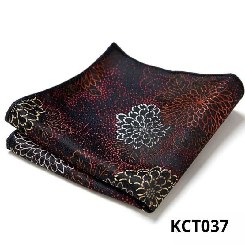  Khăn cài túi áo vest nam thời trang lịch lãm khăn vuông bỏ túi cao cấp làm quà tặng phù hợp mọi dịp - KCT037 