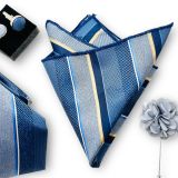  Set cà vạt nam 4 món cao cấp làm quà tặng, caravat đẹp sang trọng - SCR033 