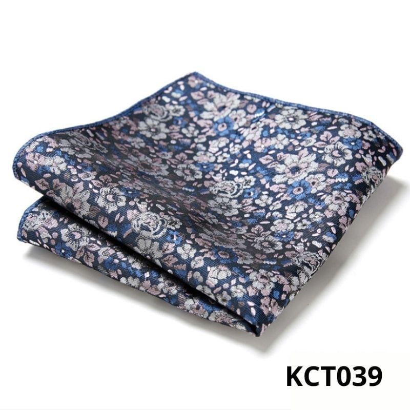  Khăn cài túi áo vest nam thời trang lịch lãm khăn vuông bỏ túi cao cấp làm quà tặng phù hợp mọi dịp - KCT039 