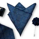  Set cà vạt nam 4 món cao cấp làm quà tặng, caravat đẹp sang trọng - SCR032 