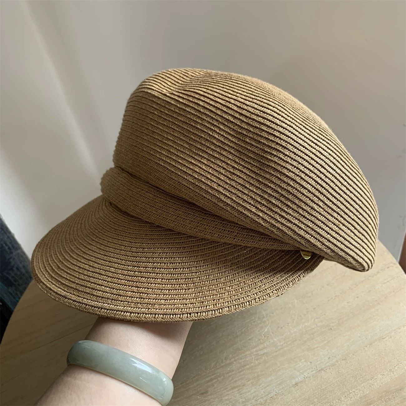  Quà tặng 20/10 cho sếp nữ, vợ, cô giáo, giáo viên nữ, mẹ và bạn gái, người yêu nữ quà tặng Mũ nón cói đi biển rộng vành tròn đẹp cho nữ AGANA - NC525 