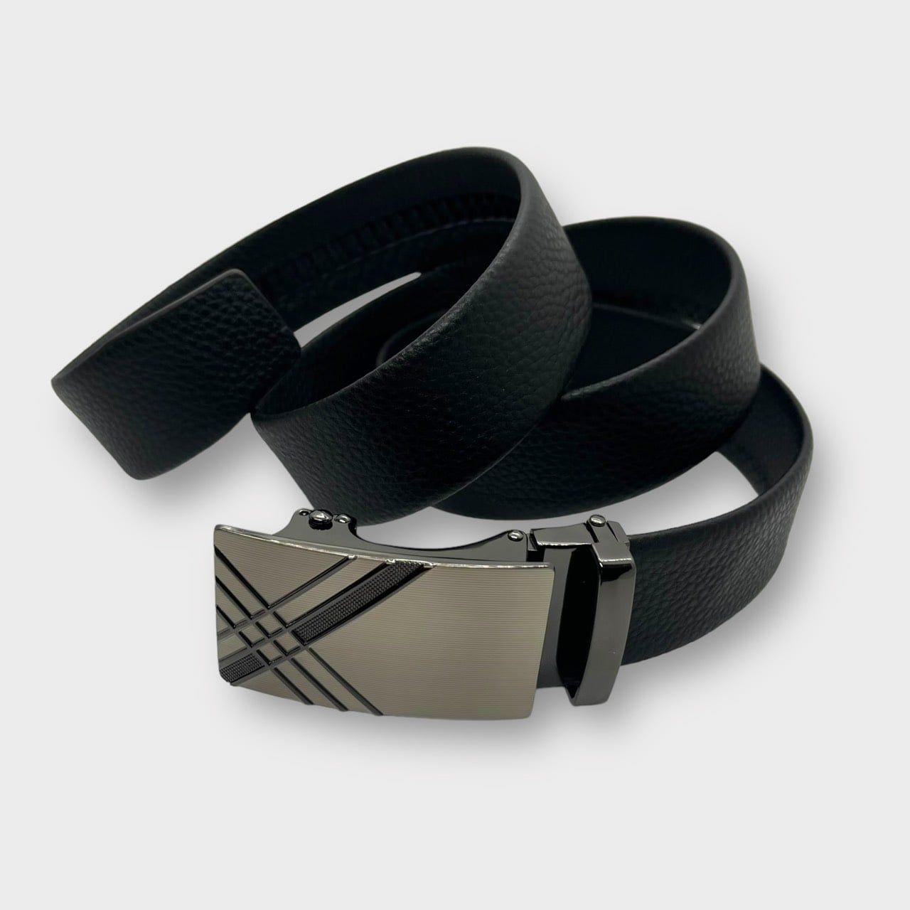  Quà tặng 20/10 cho đối tác nam, sếp nam, đồng nghiệp nam, người yêu nam ,bạn bè, anh trai hoặc người thân quà tặng Thắt lưng nam da bò thật khóa tự động hợp kim chống rỉ AGANA dây nịt nam cao cấp khóa lỗ kim da bò bền bỉ thời trang - Màu Đen - DNN022 