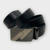  Quà tặng 20/10 cho đối tác nam, sếp nam, đồng nghiệp nam, người yêu nam ,bạn bè, anh trai hoặc người thân quà tặng Thắt lưng nam da bò thật khóa tự động hợp kim chống rỉ AGANA dây nịt nam cao cấp khóa lỗ kim da bò bền bỉ thời trang - Màu Đen - DNN025 