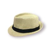  Quà tặng 20/11 cho đối tác nam, sếp nam, đồng nghiệp nam, người yêu nam ,bạn bè, anh trai hoặc người thân quà tặng Mũ nón phớt Fedora nam cói vành nhỏ cao cấp AGANA nón cao bồi phong cách cổ điển pha lẫn hiện đại - Màu Be  - MFDN003 