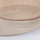  Quà tặng 20/11 cho đối tác nam, sếp nam, đồng nghiệp nam, người yêu nam ,bạn bè, anh trai hoặc người thân quà tặng Mũ nón phớt Fedora lưới dành cho nam cao cấp AGANA nón cao bồi phong cách cổ điển pha lẫn hiện đại - Màu Be - MFDN006 