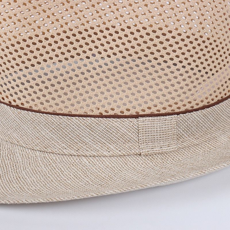  Quà tặng 20/11 cho đối tác nam, sếp nam, đồng nghiệp nam, người yêu nam ,bạn bè, anh trai hoặc người thân quà tặng Mũ nón phớt Fedora lưới dành cho nam cao cấp AGANA nón cao bồi phong cách cổ điển pha lẫn hiện đại - Màu Be - MFDN006 