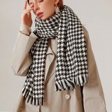  Khăn quàng choàng cổ len Cashmere AGANA giữ ấm cao cấp phong cách châu Âu Mỹ sang trọng 