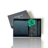  Quà tặng 20/10 cho đối tác nam, sếp nam, đồng nghiệp nam, người yêu nam ,bạn bè, anh trai hoặc người thân quà tặng Set cà vạt nam 4 món cao cấp làm quà tặng, caravat đẹp sang trọng - SCR004 