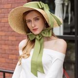  Quà tặng 20/10 cho sếp nữ, vợ, cô giáo, giáo viên nữ, mẹ và bạn gái, người yêu nữ quà tặng Mũ nón cói đi biển rộng vành tròn đẹp cho nữ AGANA - NC519 