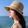 Quà tặng 20/11 cho sếp nữ, vợ, cô giáo, giáo viên nữ, mẹ và bạn gái, người yêu nữ quà tặng Mũ nón cói đi biển rộng vành tròn đẹp cho nữ AGANA - NC526